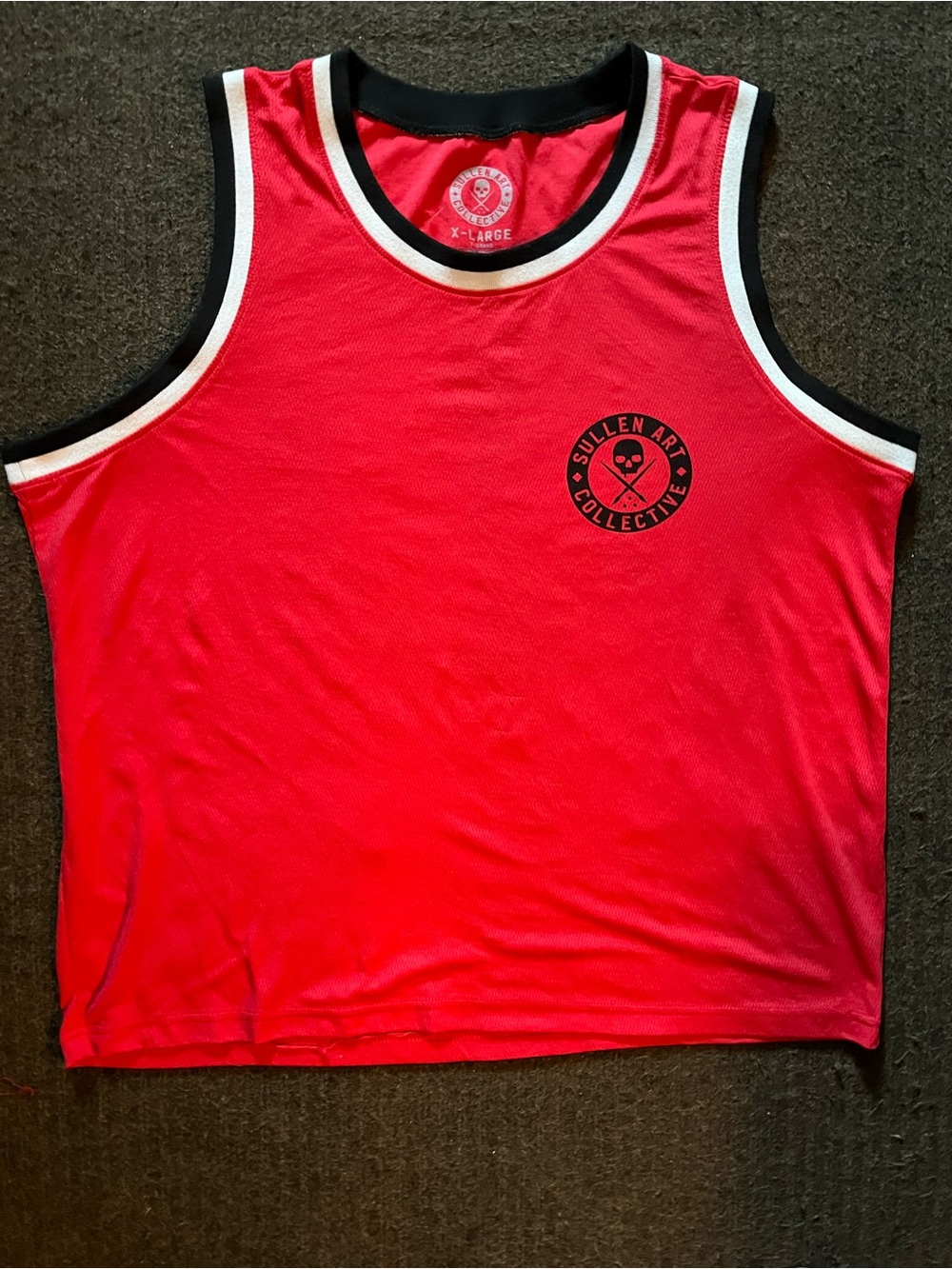 Sullen Men's XL Ribbed Jersey Tank Top